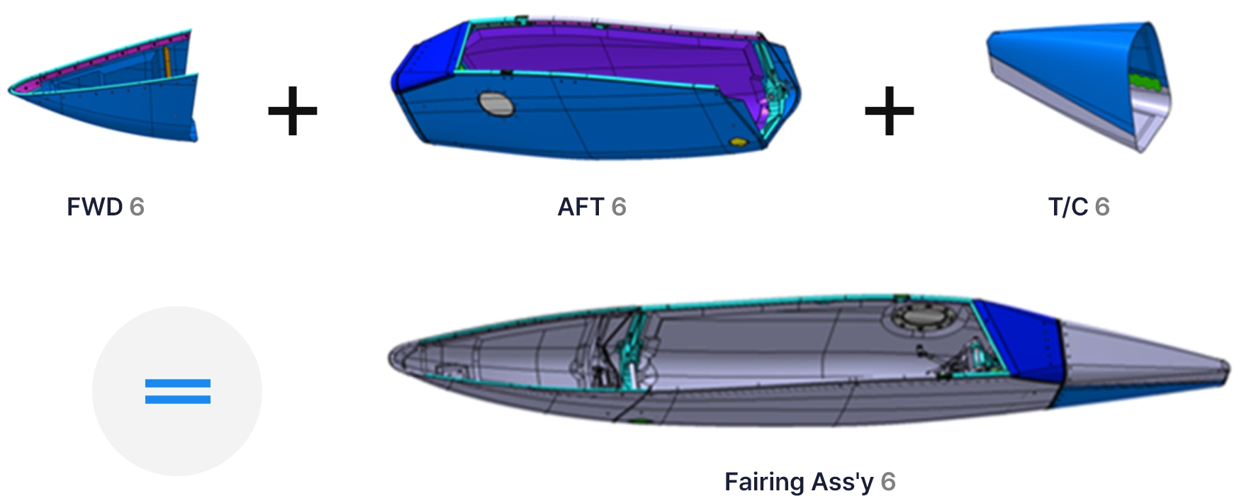B737 Flap Support Fairing