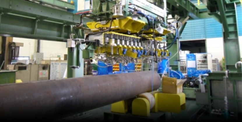 LSAW pipe Inspection(probe moving)