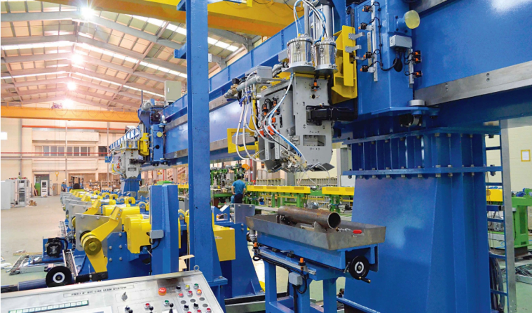 OFF-LINE WELD SEAM UT