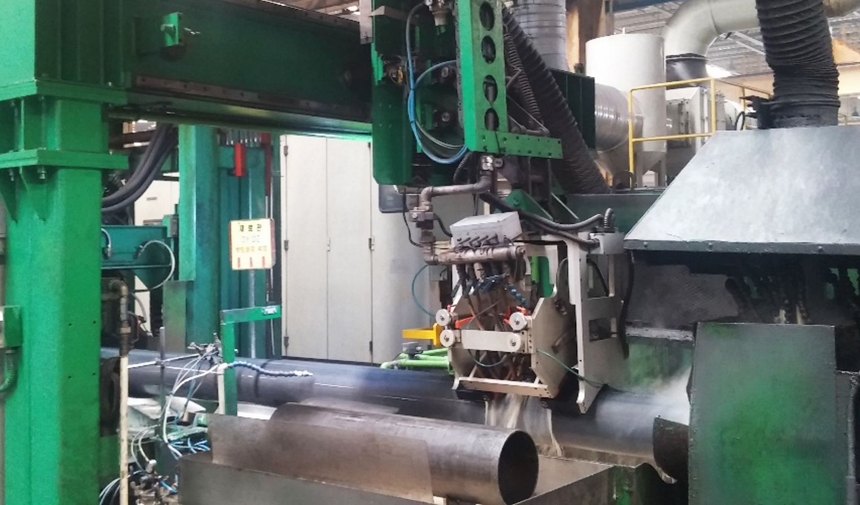 ON-LINE WELD SEAM UT