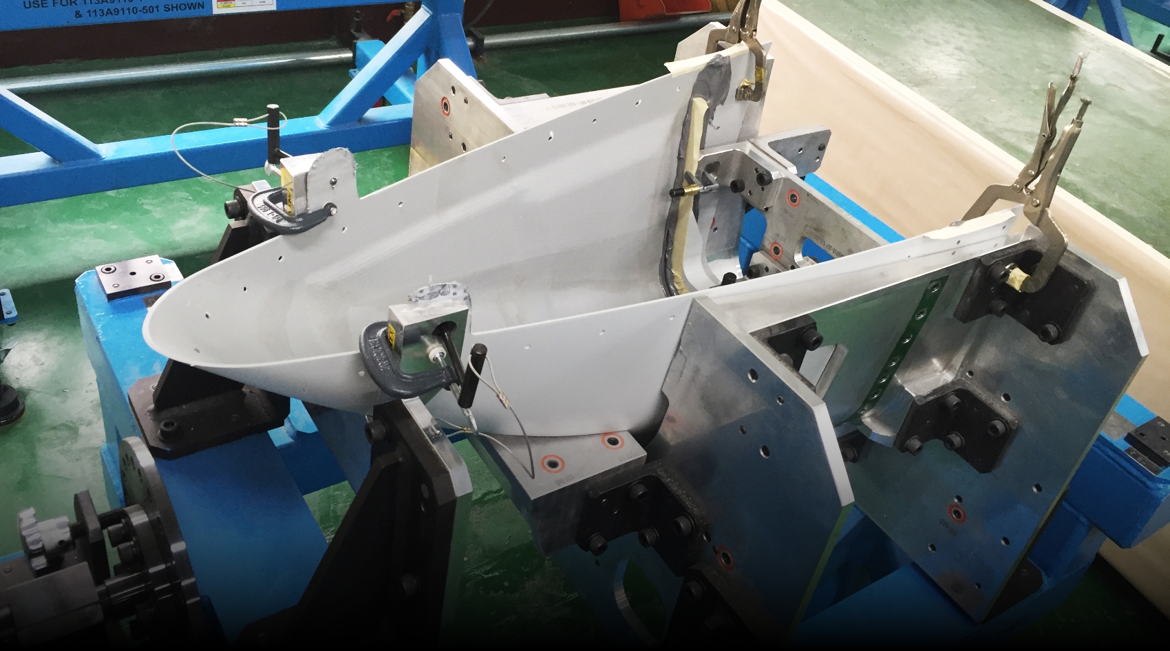 Possession of high-precision aircraft assembly technology